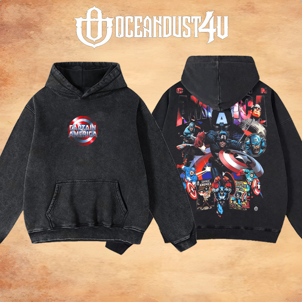 Comics 'Captain America' T-Shirt & Hoodie