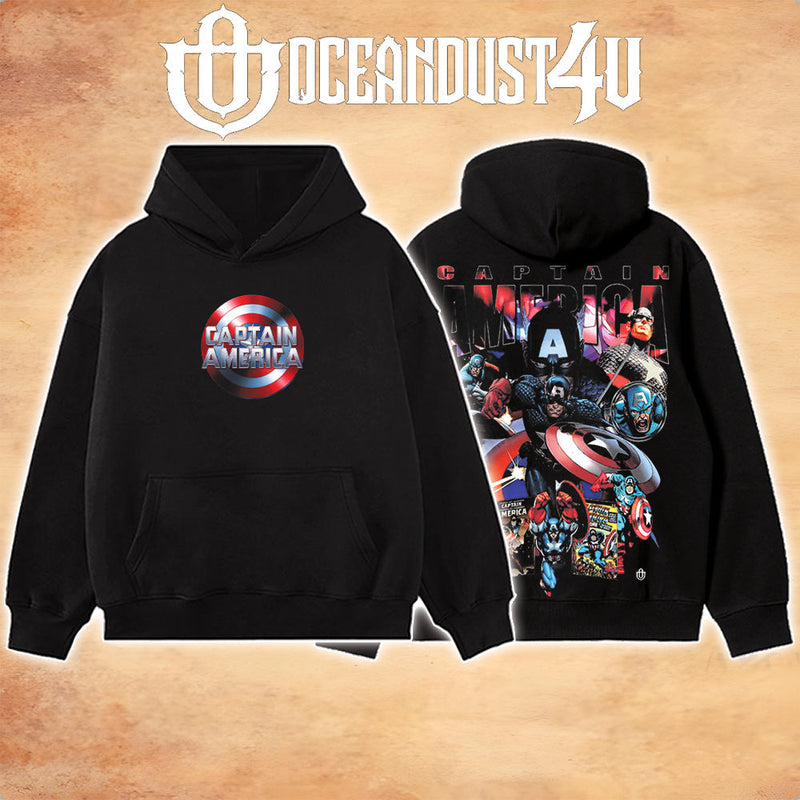 Comics 'Captain America' T-Shirt & Hoodie