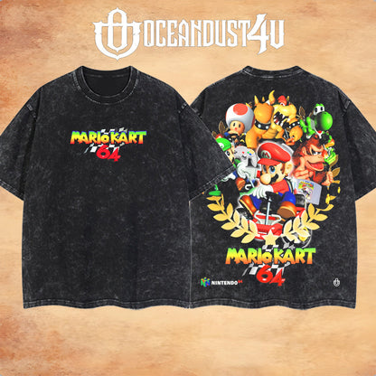 Video Games 'Rainbow Road 64' T-Shirt & Hoodie