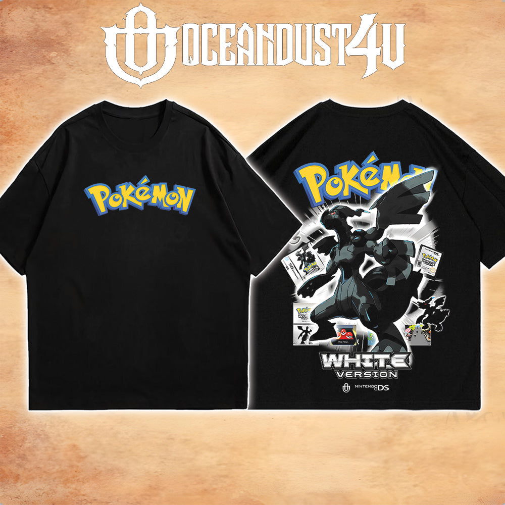 Video Games 'PKMN White Version' T-Shirt & Hoodie