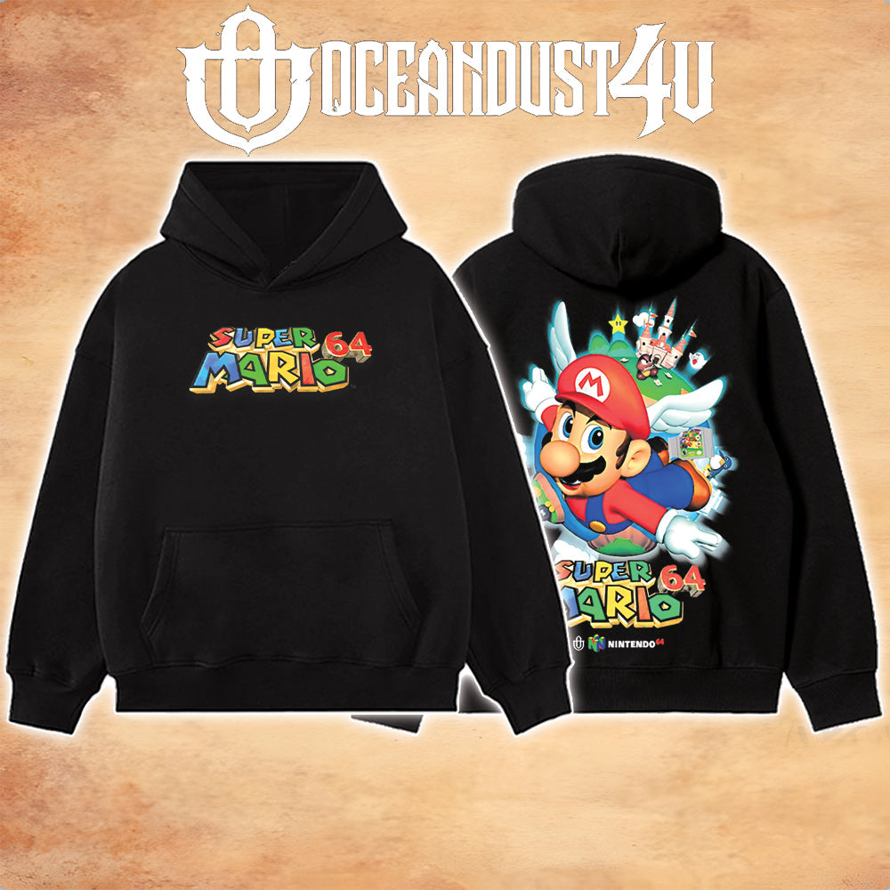 Video Games 'Wing Cap 64' T-Shirt & Hoodie