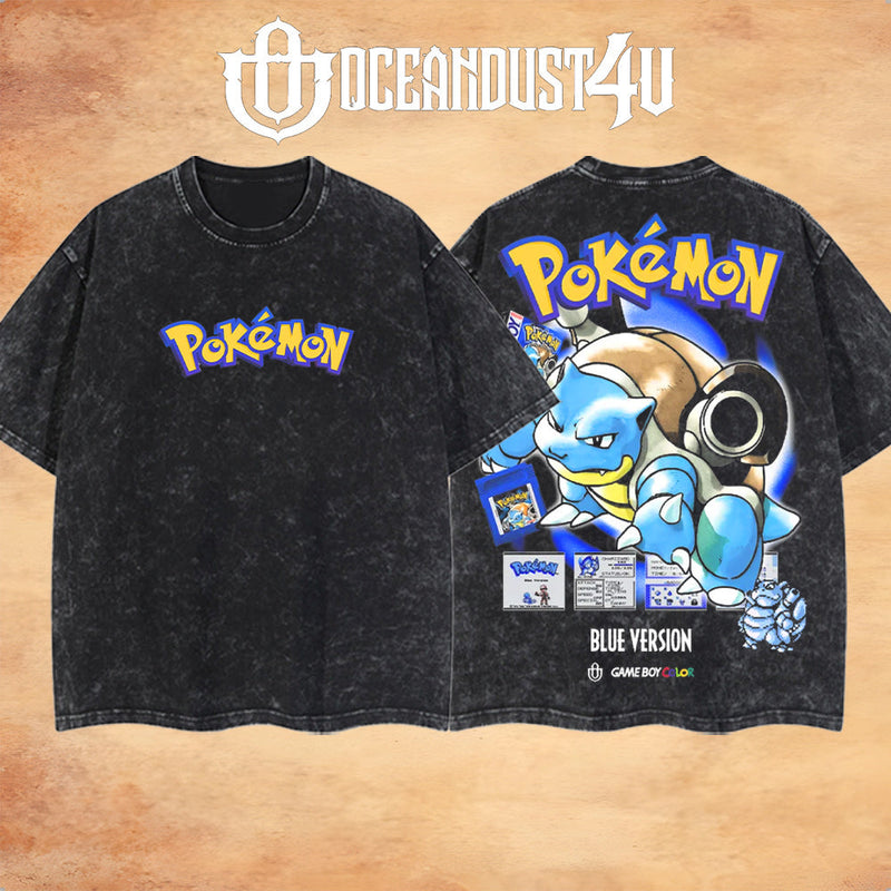 Video Games 'Pkmn Blue Version' T-Shirt & Hoodie
