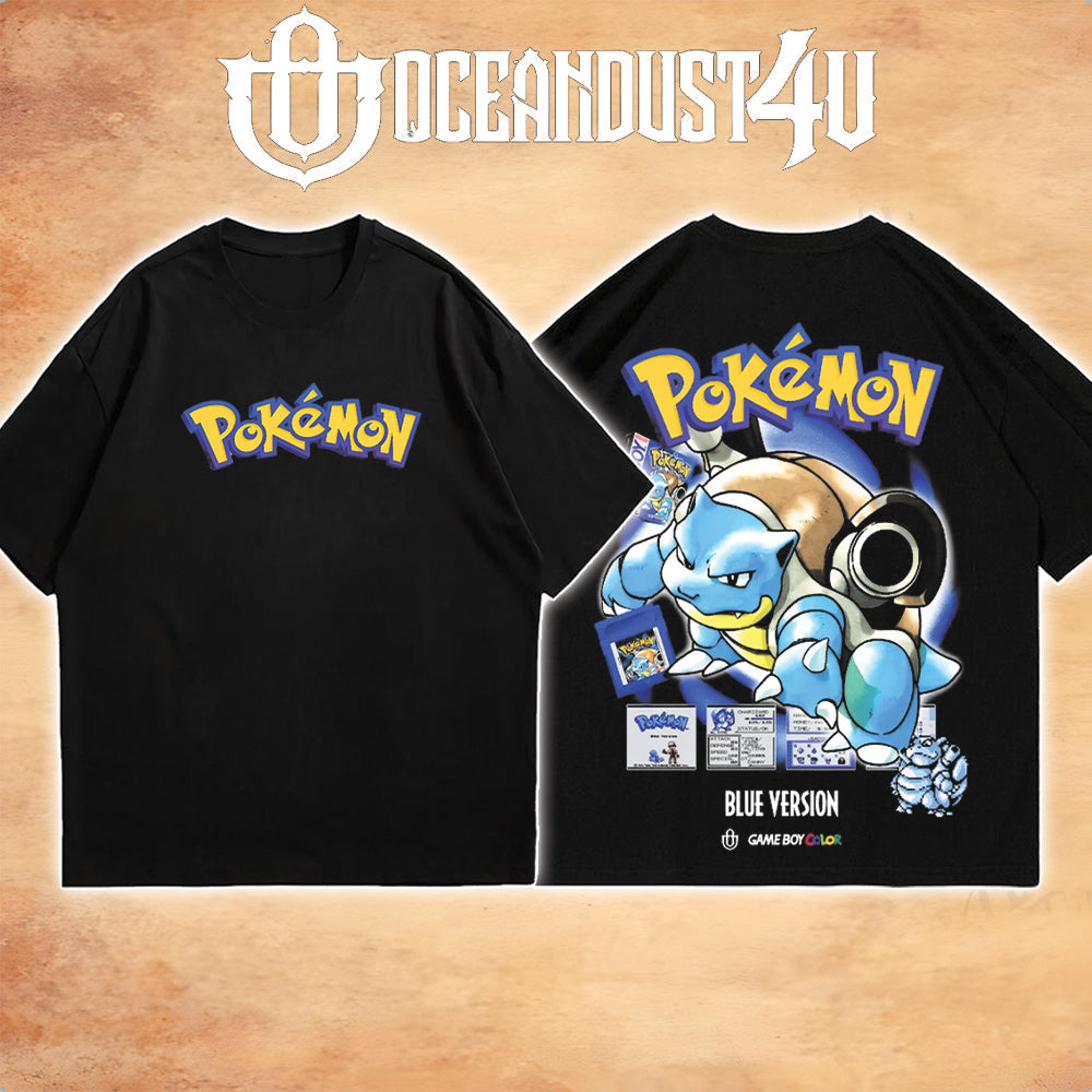 Video Games 'Pkmn Blue Version' T-Shirt & Hoodie