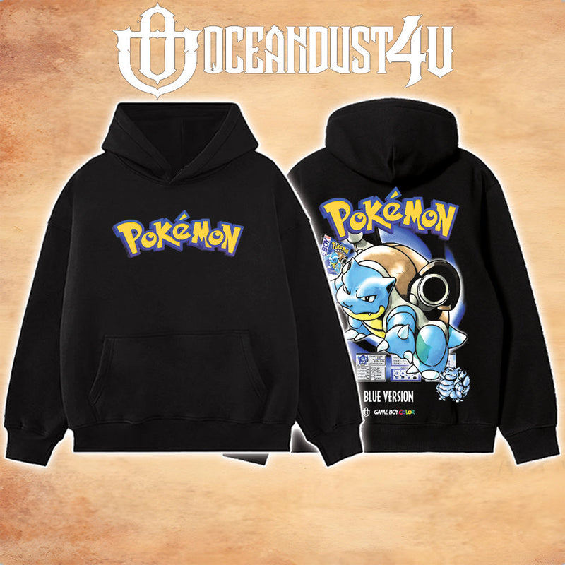 Video Games 'Pkmn Blue Version' T-Shirt & Hoodie