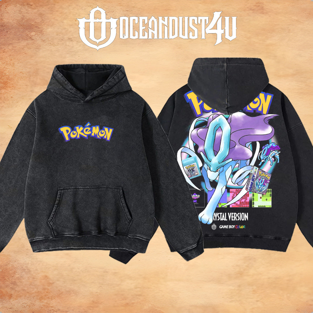 Video Games 'Pkmn Crystal Version' T-Shirt & Hoodie