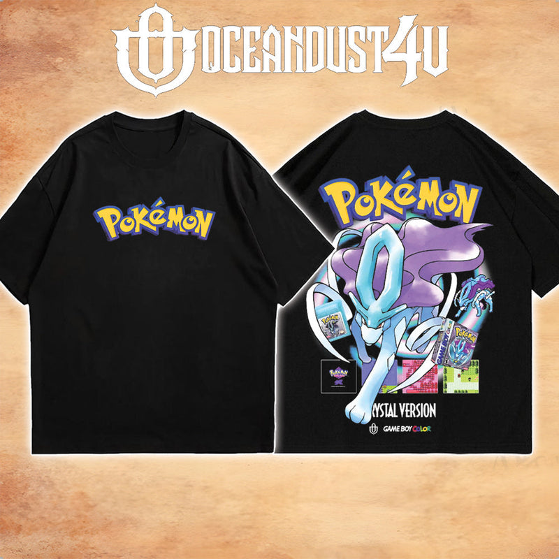 Video Games 'Pkmn Crystal Version' T-Shirt & Hoodie