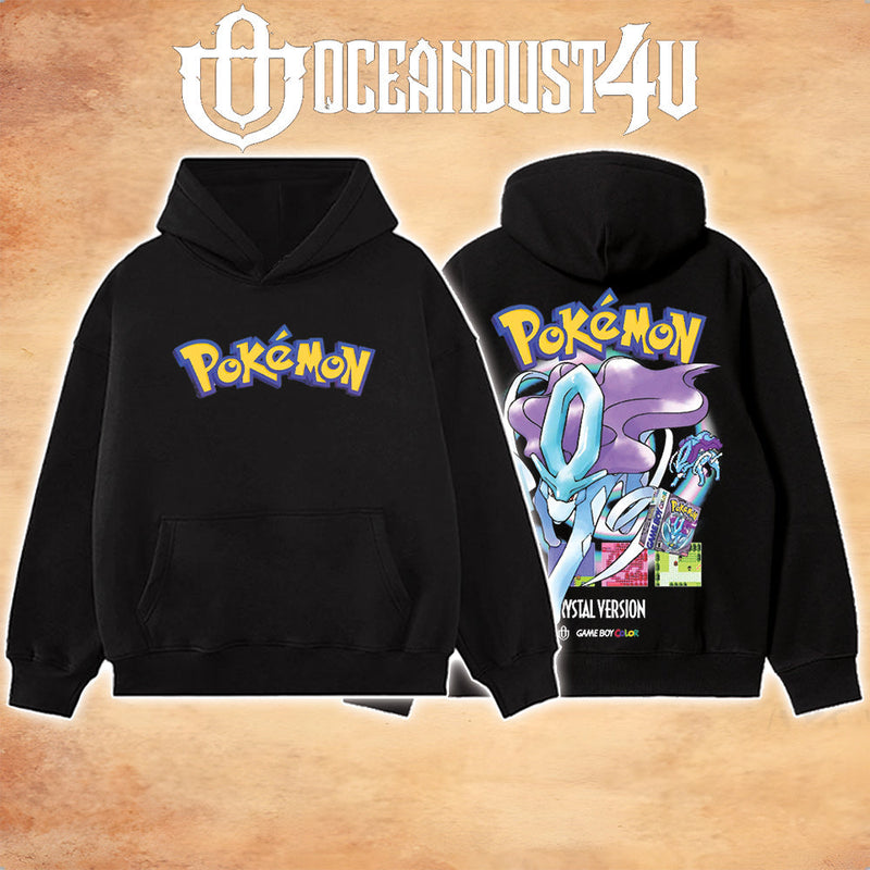 Video Games 'Pkmn Crystal Version' T-Shirt & Hoodie