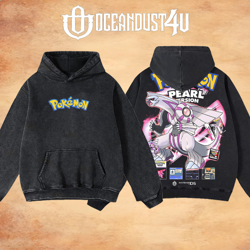 Video Games 'PKMN Pearl Version' T-Shirt & Hoodie