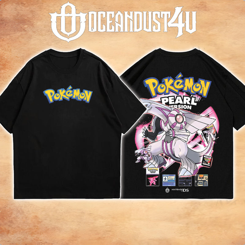 Video Games 'PKMN Pearl Version' T-Shirt & Hoodie