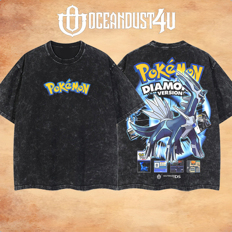 Video Games 'PKMN Diamond Version' T-Shirt & Hoodie