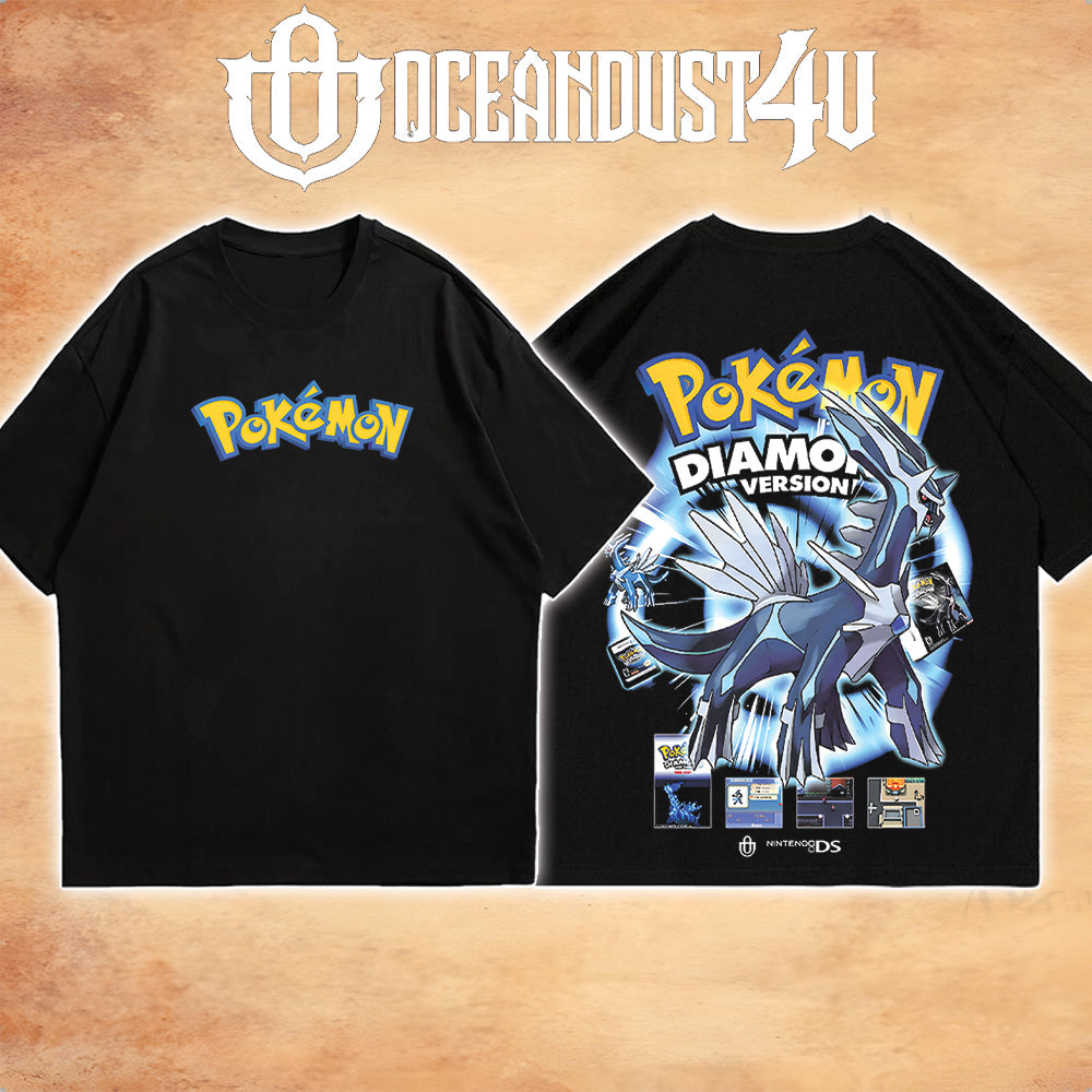 Video Games 'PKMN Diamond Version' T-Shirt & Hoodie