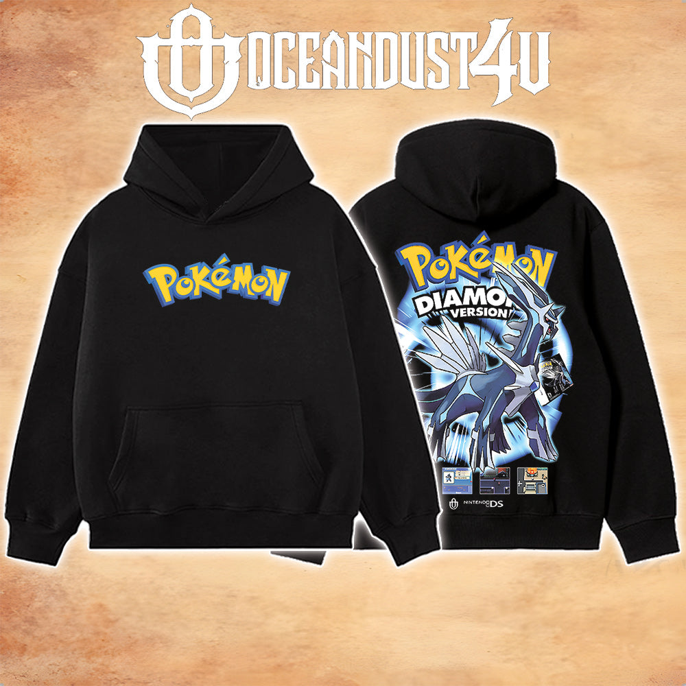 Video Games 'PKMN Diamond Version' T-Shirt & Hoodie