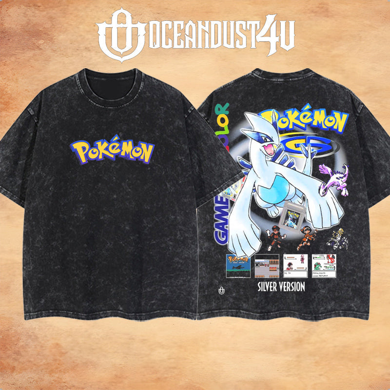 Video Games 'Pkmn Silver Version' T-Shirt & Hoodie
