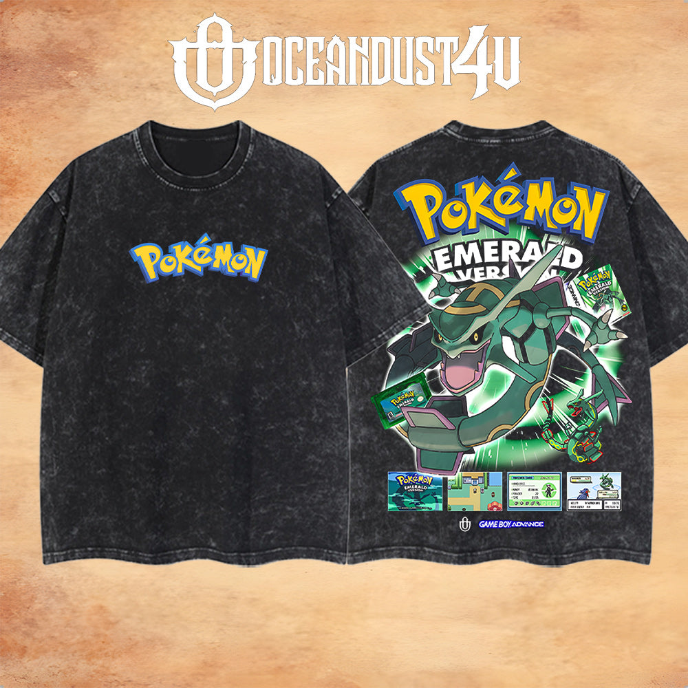 Video Games 'PKMN Emerald Version' T-Shirt & Hoodie
