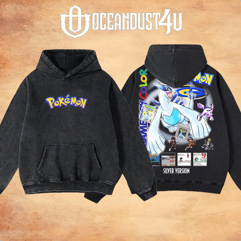 Video Games 'Pkmn Silver Version' T-Shirt & Hoodie