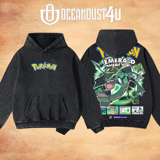 Video Games 'PKMN Emerald Version' T-Shirt & Hoodie