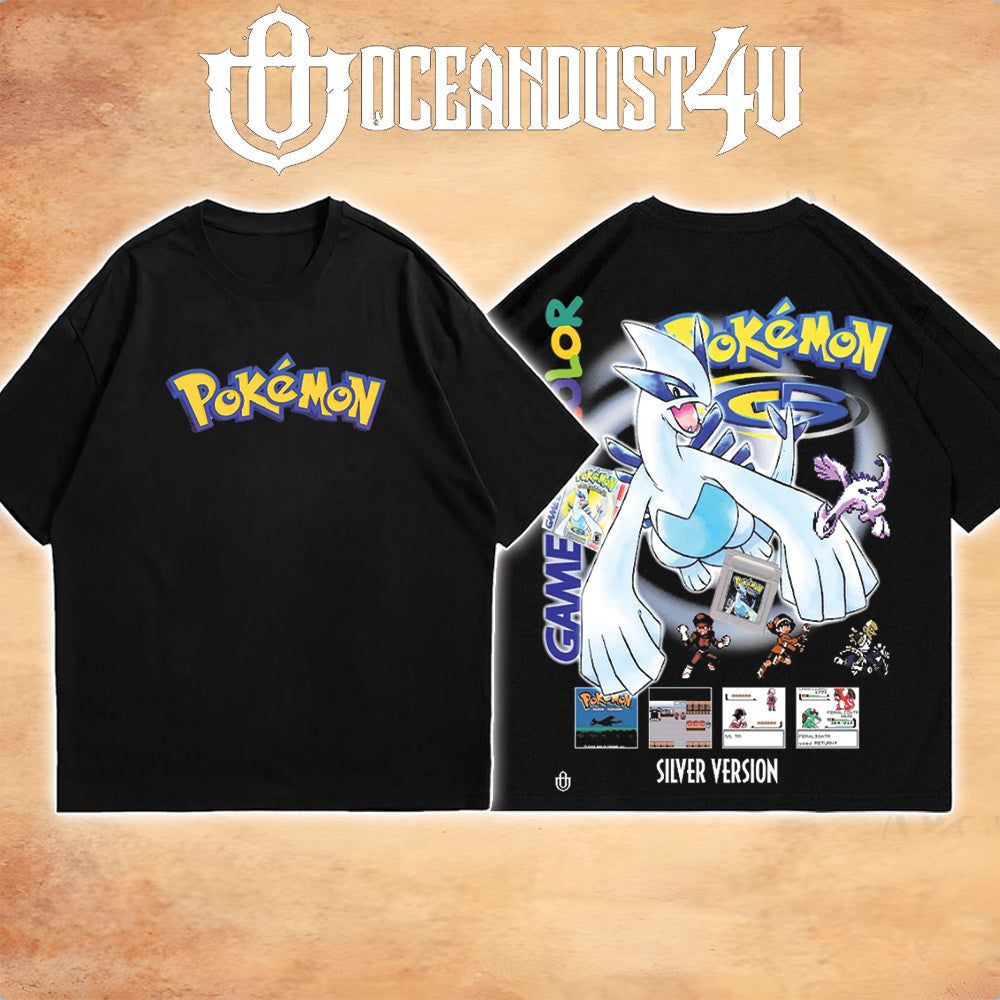 Video Games 'Pkmn Silver Version' T-Shirt & Hoodie
