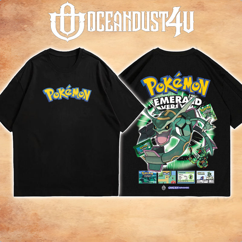 Video Games 'PKMN Emerald Version' T-Shirt & Hoodie