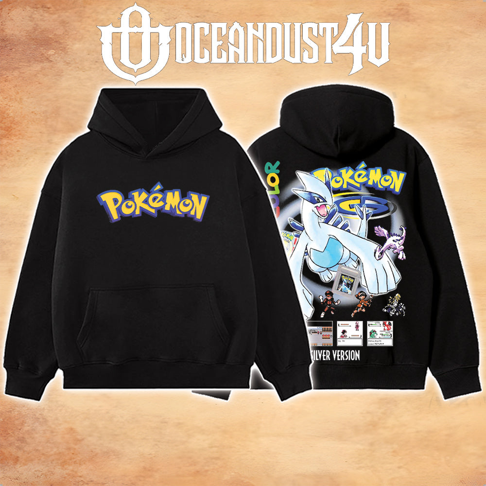 Video Games 'Pkmn Silver Version' T-Shirt & Hoodie