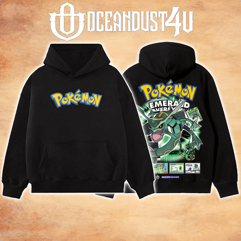 Video Games 'PKMN Emerald Version' T-Shirt & Hoodie