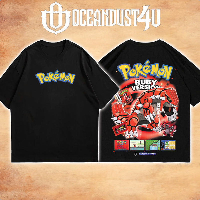 Video Games 'PKMN Ruby Version' T-Shirt & Hoodie