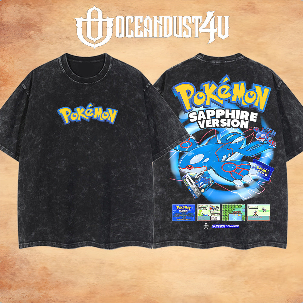 Video Games 'PKMN Sapphire Version' T-Shirt & Hoodie