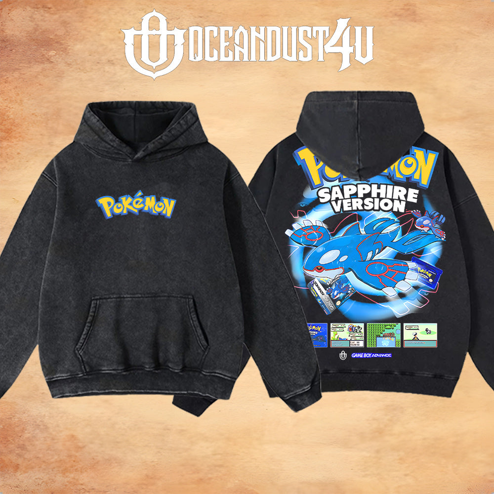 Video Games 'PKMN Sapphire Version' T-Shirt & Hoodie