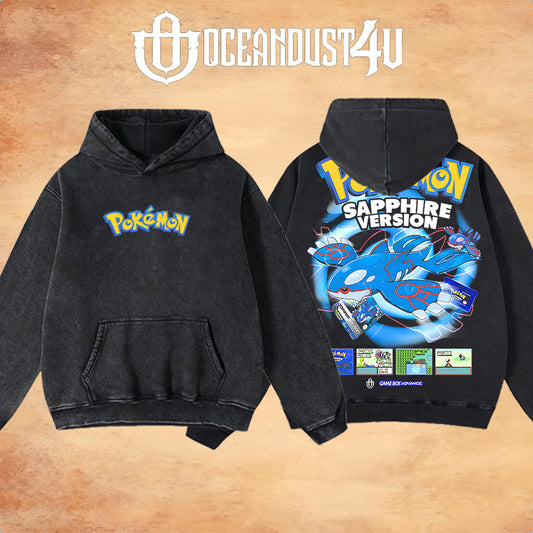 Video Games 'PKMN Sapphire Version' T-Shirt & Hoodie