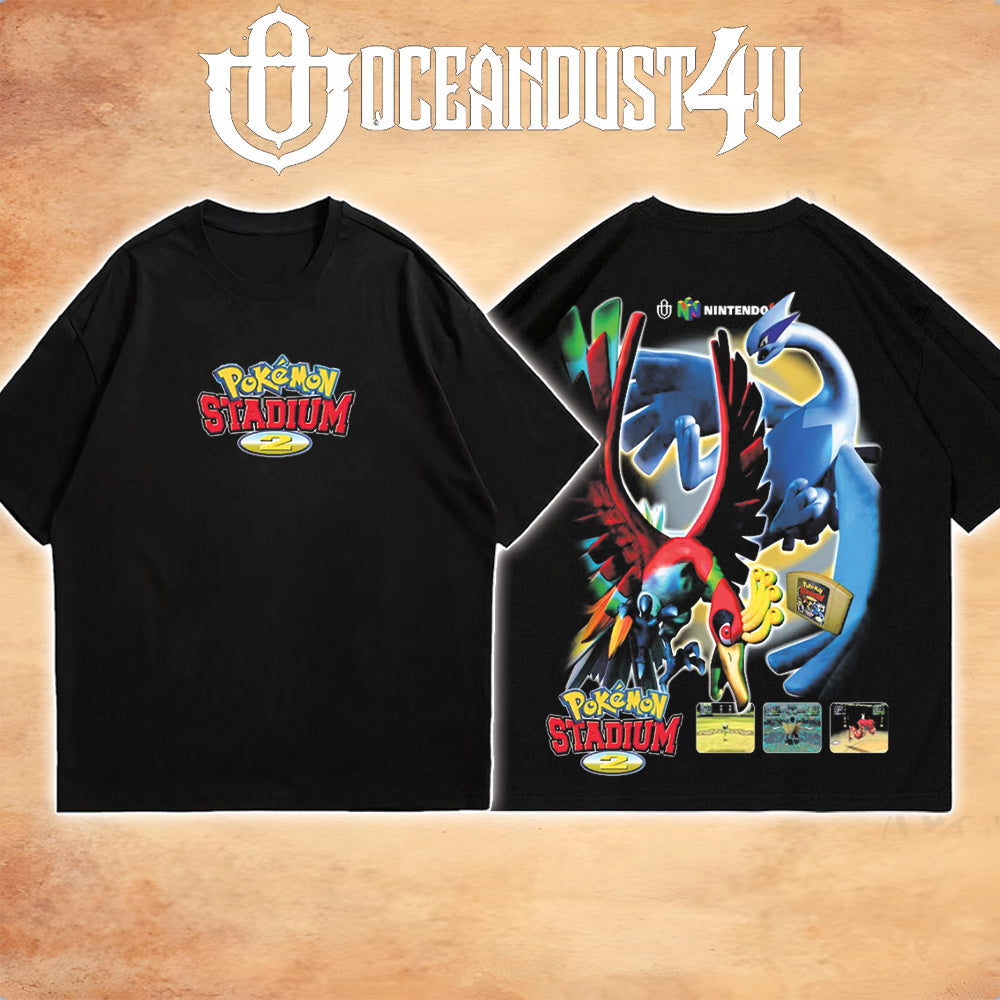 Video Games 'Pkmn Stadium 2' T-Shirt & Hoodie