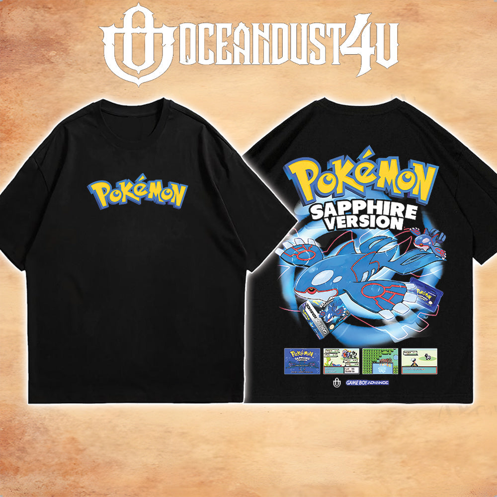 Video Games 'PKMN Sapphire Version' T-Shirt & Hoodie