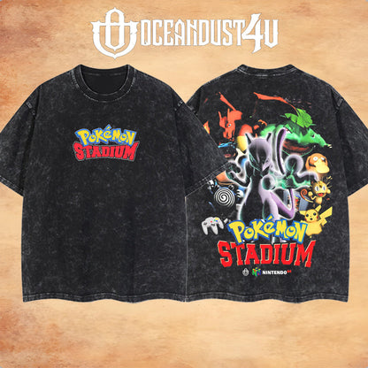 Video Games 'Pkmn Stadium' T-Shirt & Hoodie
