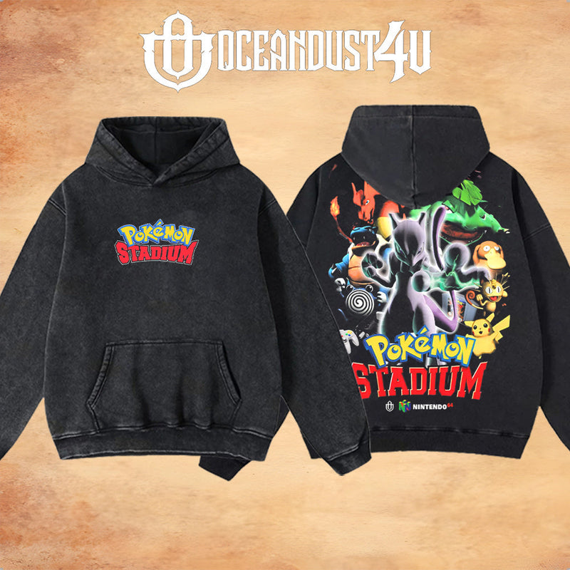 Video Games 'Pkmn Stadium' T-Shirt & Hoodie