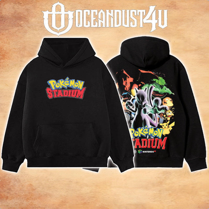 Video Games 'Pkmn Stadium' T-Shirt & Hoodie