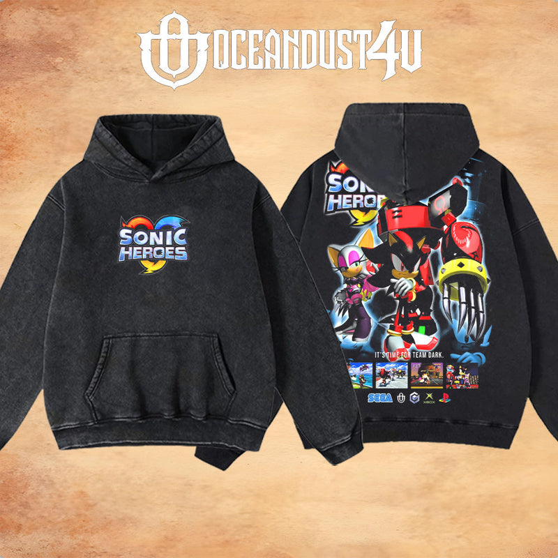 Video Games 'Sonic Heroes: Team Dark' T-Shirt & Hoodie