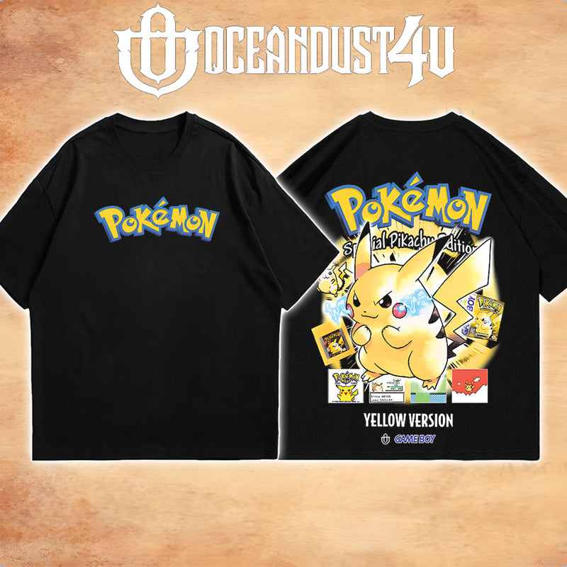 Video Games 'PKMN Yellow Version' T-Shirt & Hoodie
