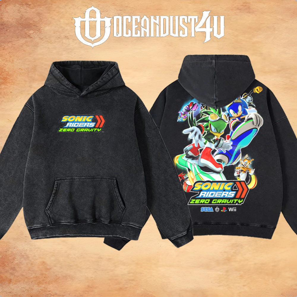 Video Games 'Sonic Riders Zero Gravity' T-Shirt & Hoodie