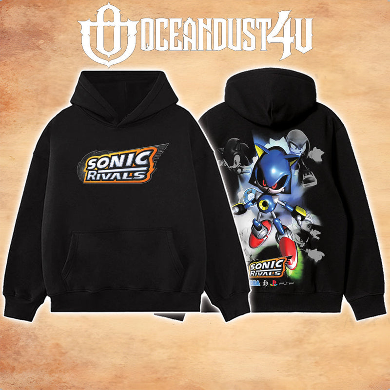 Video Games 'Sonic Rivals - Metal Sonic' T-Shirt & Hoodie
