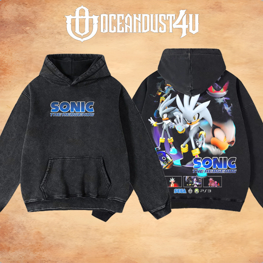 Video Games 'Sonic the Hedgehog 06: Silver the Hedgehog' T-Shirt & Hoodie