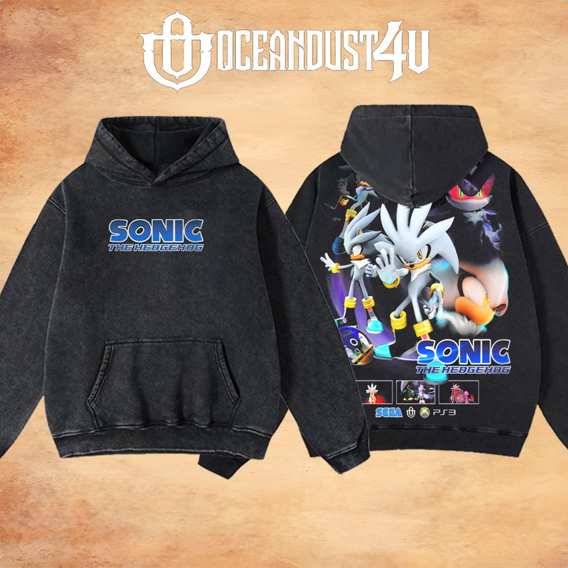 Video Games 'Sonic the Hedgehog 06: Silver the Hedgehog' T-Shirt & Hoodie