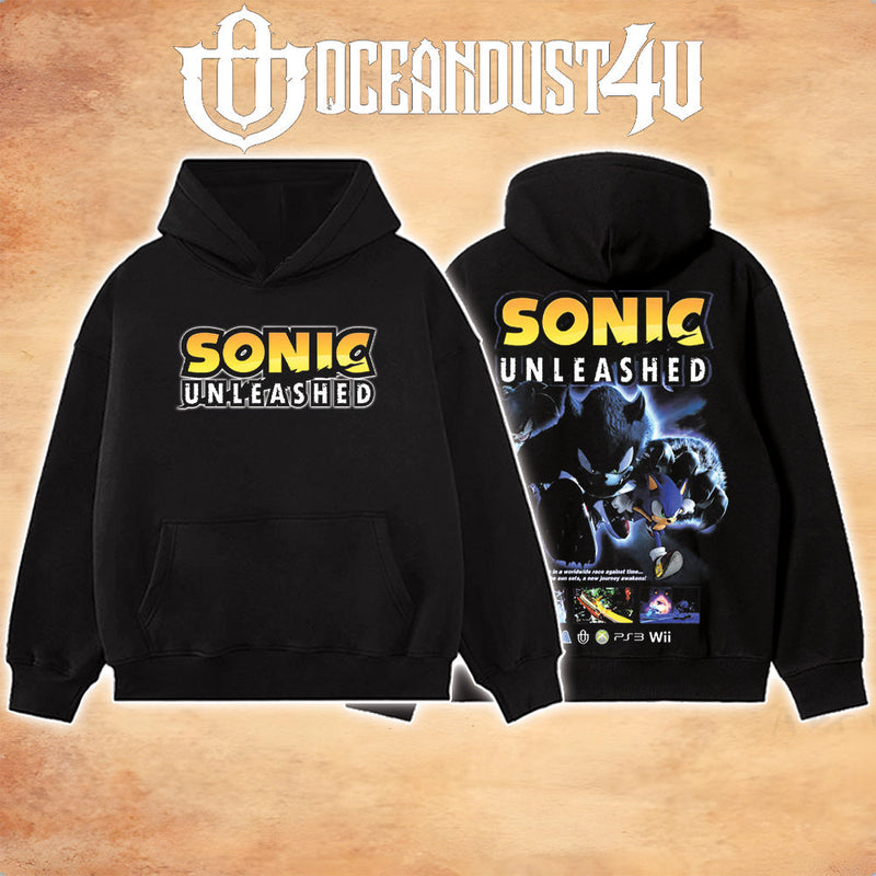 Video Games 'Sonic Unleashed' T-Shirt & Hoodie